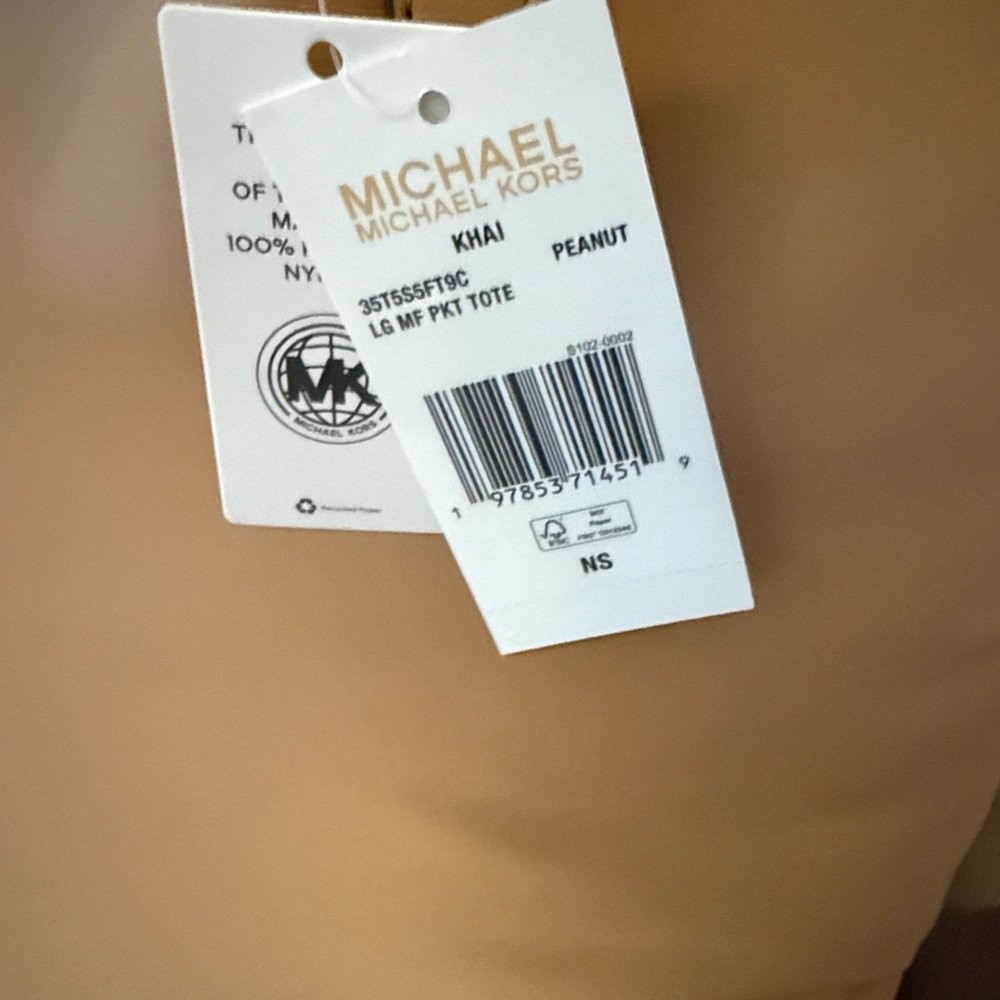 Michael Kors Tan Laptop Bag - Picture 2 of 4